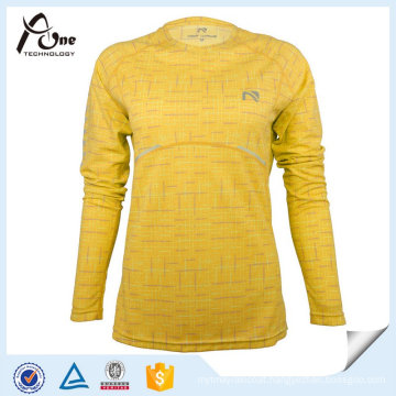 Fitness Clothing Lady Dry Fit Sports Long Sleeve Shirts